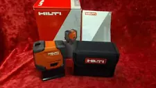 Hilti PM 2-L - Line Laser Level - Pulse Power - W/Soft Storage Pouch - TESTED