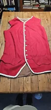 revolutionary war reenactment reproduction uniforms - Waistcoat Size 40 Chest