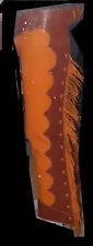 Vintage Custom-Made Leather Show Rodeo Western 4-H Chaps Horse Riding