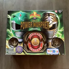 FACTORY SEALED GREEN/WHITE POWER RANGER MORPHERS TOYS R US VERSION