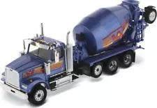 Western Star 4900 w/ Lift Axle and McNeilus BridgeMaster Mixer - Metallic Blue -