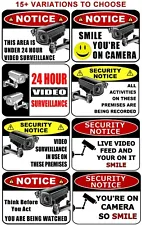 Security Signs for Home, Business or Just for Fun 15 Styles to Choose From