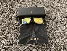 Elton John Reflective Eyeglass Glasses Frames NEW IN CASE