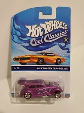 Hot Wheels 2014 Cool Classics #19/30 Volkswagen Drag Beetle - Orange Otto Card A