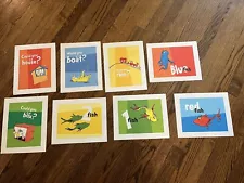 Dr Seuss Prints - Collection Of 8 Prints