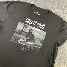 Boyz N The Hood Shirt Womens Extra Large Black White Ice Cube Chevy Impala 1991