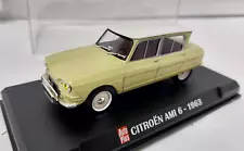 Citroen Ami 6 1963 1/43 IXO Auto Plus New Showcase Box