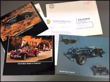 1982 1983 Excalibur Series IV Phaeton and Roadster Sales Brochure SET