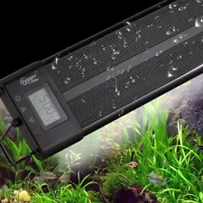 Hygger Auto On Off 18-24 Inch LED Aquarium Light Extendable Dimable 7 Colors