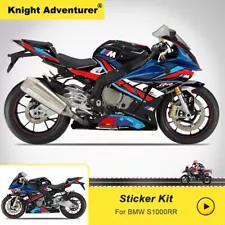 For BMW S1000RR -2015-2018 Motorcycle Full Fairing Decal Sticker Graphic Kit (For: 2015 BMW S1000RR)