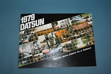 1979 Datsun Full Line Sales Brochure Canadian 280ZX Pickup 210 310 200SX