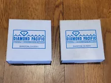 (2) Diamond Pacific Nova Wheels 4" x 1 1/4", 14000, 50000 grit