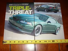 2001 MUSTANG BULLITT ORIGINAL 2010 ARTICLE