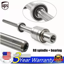 1SET Milling Machine Parts R8 Spindle + Bearings Assembly for US SALE