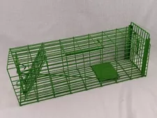 Single Door Rat Chipmunk Squirrel Cage Trap 16" x 5" x 5" Humane Live Trap