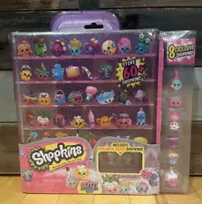 New Shopkins Season 5 S5 Glitzi Collector's Case w/ 8 Exclusive Figures