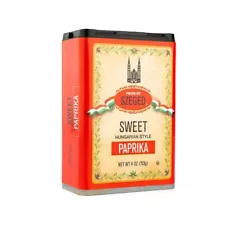 Pride of Szeged Sweet Paprika Powder Hungarian Style Seasoning Spice Deep Red