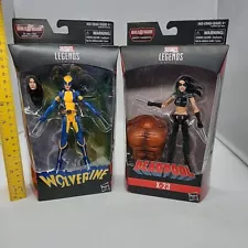 Marvel Legends X-23 Wolverine Yellow Suit BAF Sauron X Force Grey Sasquatch Hasb