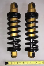 2 UNIVERSAL SHOCKS GO KART MINI BIKE ATV 7 Inch long 500lb rate 10mm threaded