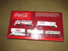 NEW ATHEARN COCA-COLA Collectible HO Train SET 1/87 scale Sealed !!!