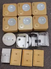 Lot of security motion sensors