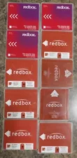 Lot of 10 Empty Redbox DVD/Blu-ray Disc Cases Plastic Older Versions No Disc