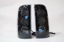 Smoke For 2014-2015 GMC Sierra 1500 LED Tail Lights 14-15 Rear Brake Lamps PAIR (For: 2014 GMC Sierra 1500)