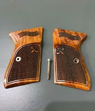 Rare solid Wood grips for Walther PPK/S 380apc