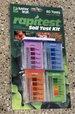 Luster Leaf 1601 Rapitest Test Kit for Soil pH Nitrogen Phosphorous and Potash