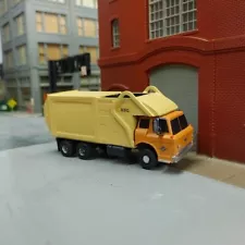 Custom Built 1/87 HO Scale Ford C800 Front Load Garbage Truck.