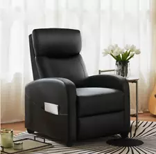 Massage Leather, Sleeper Bed, Living Room Chairs for Adults Single Sofa