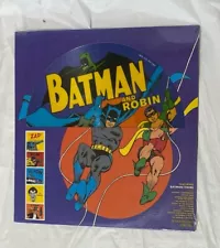 Batman & Robin Sensational Guitars Dan & Dale LP Vinyl Picture Disc Record New!