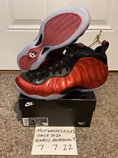 DS 2023 Nike Air Foamposite One Metallic Red Men’s Sz 12