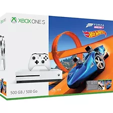 Xbox One S 500GB Console Forza Horizon 3 Bundle Video Game Systems Very Good