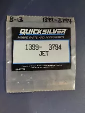 New Mercury Quicksilver .074" Jet 1399-3794. Genuine OEM Factory Boat Parts. NOS