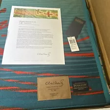 NEW PENDLETON LIMITED EDITION CHIHULY BLANKET No. 15 BOX & COA 64x80"