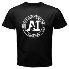 Accuracy International Guns Firearms Men's Black T-Shirt Size S to 5XL