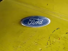 1981-1985 FORD ESCORT GRILLE EMBLEM LOGO BADGE FORD E1GB-8C046-CC VINTAGE