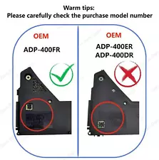 PS5 Power Supply ADP-400FR Replacement for PlayStation 5 CFI-1215 PA-1401-JT3