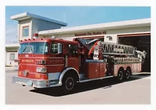 Weymouth, MA Tower Unit 1976 Sutphen Fire Truck Photo