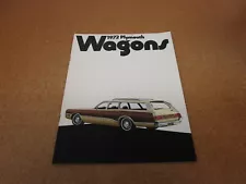 1972 Plymouth Fury Satellite Wagon Stationwagon sales brochure 14 pg ORIGINAL