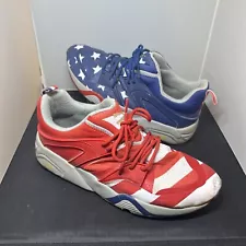 Puma Blaze Of Glory Red White Blue 362096-01 Men's 11