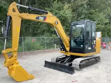 2017 Caterpillar 305.5E2 Excavator Trackhoe Crawler Backhoe Cab A/C CAT bidadoo