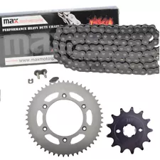 Black Drive Chain & Sprocket Kit for Honda CRF230F CRF 230F 2003-2019