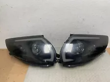 2003-2007 Infiniti G35 Coupe Black Left+Right Projector Headlights 8782R