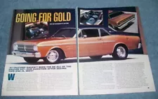 1967 Ford Falcon Sports Coupe RestoMod Article "Going for Gold"