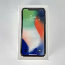 Apple iPhone X - 64GB - (Unlocked) Silver New in Box, Sealed