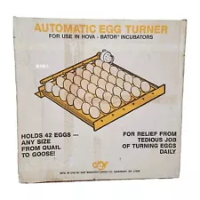 GQF 1611 Incubator Egg Turner For GQF Hova-Bator Holds 42 Eggs