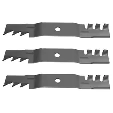 3pk Mulching Blades for John Deere Zero Turn Mower 48c Deck Z425 Z445 Z525 Z540M