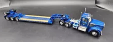 FIRST GEAR DCP KENWORTH W990 DAYCAB & LOWBOY TRAILER "WESTERN" 1/64